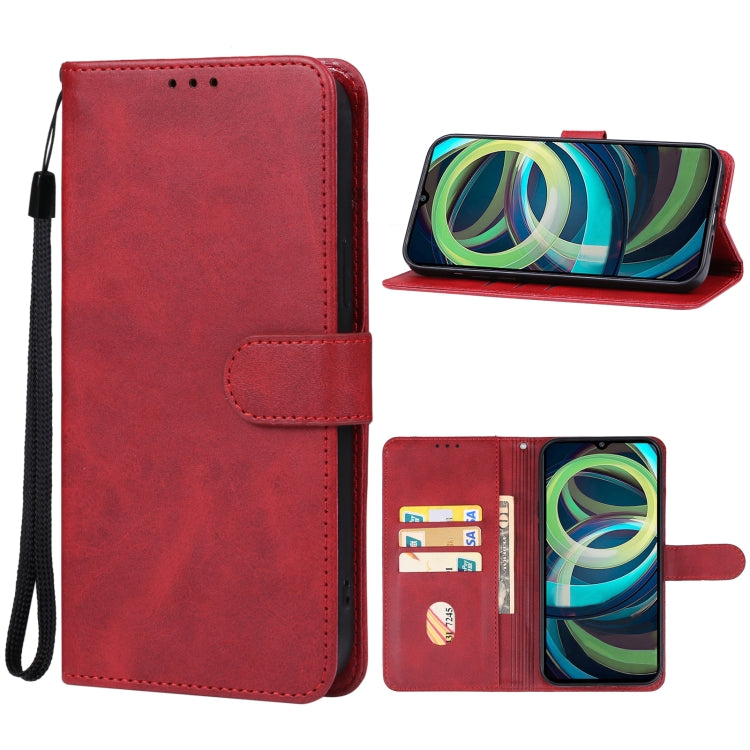 For Xiaomi Redmi A3 Leather Phone Case(Red) - Xiaomi Cases by PMC Jewellery | Online Shopping South Africa | PMC Jewellery | Buy Now Pay Later Mobicred