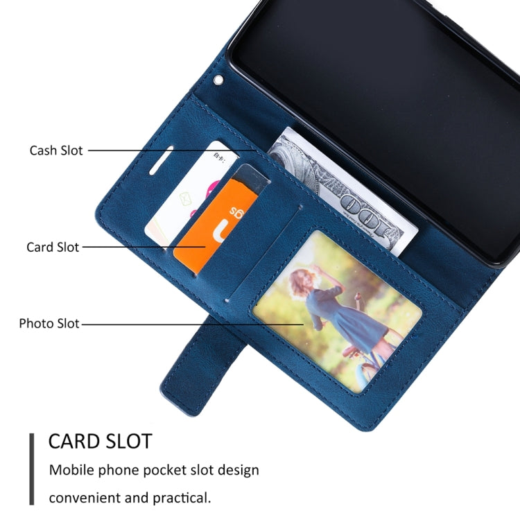 For Xiaomi Redmi 13C Skin Feel Splicing Leather Phone Case(Blue) - free shipping - PMC TechLife - Order now!