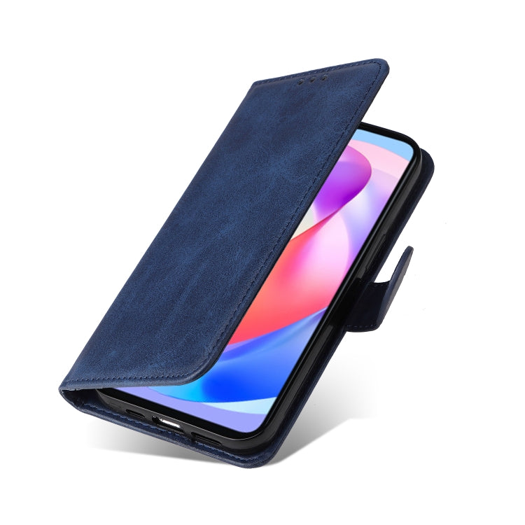 For Honor X6a Classic Calf Texture Flip Leather Phone Case(Blue) - Honor Cases by PMC TechLife | Online Shopping South Africa | PMC TechLife