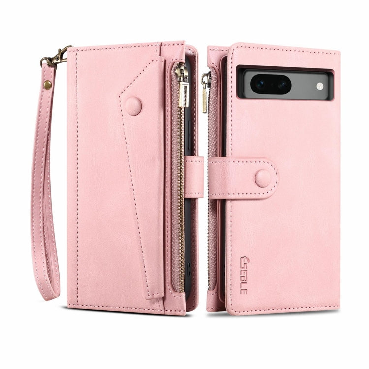 For Google Pixel 8A ESEBLE Retro Frosted RFID Flip Leather Phone Case(Rose Gold) - Google Cases by ESEBLE | Online Shopping South Africa | PMC TechLife | Buy Now Pay Later Mobicred