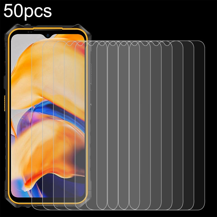 For Ulefone Armor X13 50pcs 0.26mm 9H 2.5D Tempered Glass Film - Ulefone Tempered Glass by PMC Jewellery | Online Shopping South Africa | PMC Jewellery | Buy Now Pay Later Mobicred