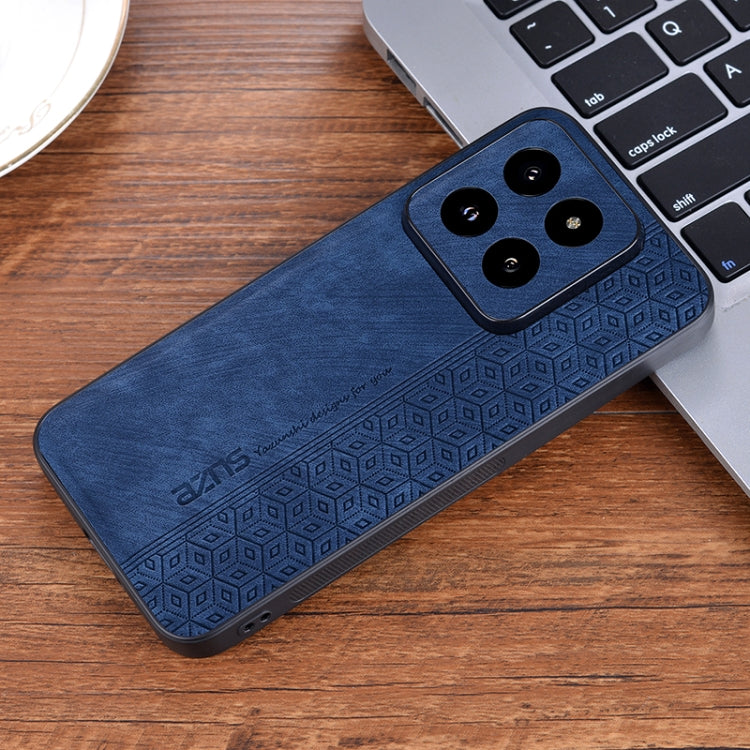 For Xiaomi 14 Pro AZNS 3D Embossed Skin Feel Phone Case(Sapphire Blue) - 14 Pro Cases by AZNS | Online Shopping South Africa | PMC Jewellery | Buy Now Pay Later Mobicred