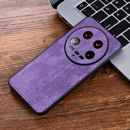 For Xiaomi 14 Ultra AZNS 3D Embossed Skin Feel Phone Case(Purple) - 14 Ultra Cases by AZNS | Online Shopping South Africa | PMC Jewellery | Buy Now Pay Later Mobicred