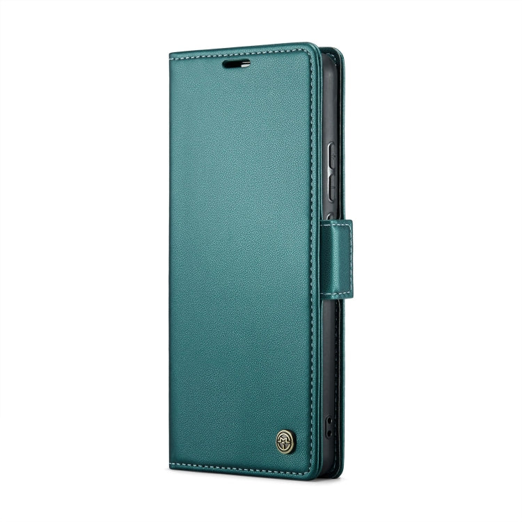 For Samsung Galaxy A72 CaseMe 023 Butterfly Buckle Litchi Texture RFID Anti-theft Leather Phone Case(Pearly Blue) - Galaxy Phone Cases by CaseMe | Online Shopping South Africa | PMC Jewellery | Buy Now Pay Later Mobicred