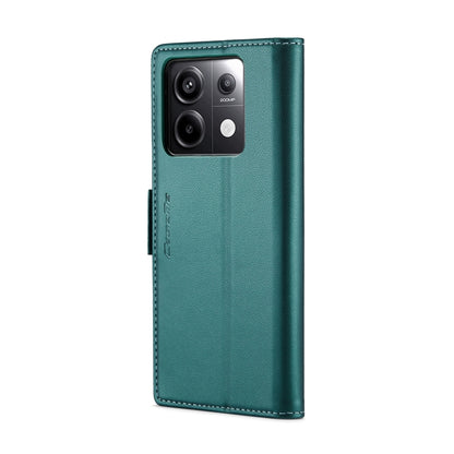 For Xiaomi Redmi Note 13 Pro 5G CaseMe 023 Butterfly Buckle Litchi Texture RFID Anti-theft Leather Phone Case(Pearly Blue) - Xiaomi Cases by CaseMe | Online Shopping South Africa | PMC Jewellery | Buy Now Pay Later Mobicred