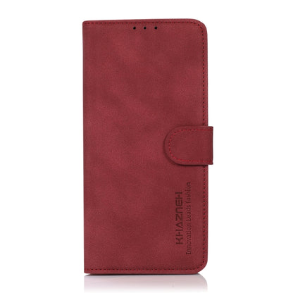 For Xiaomi Redmi K70 5G / K70 Pro 5G KHAZNEH Matte Texture Leather Phone Case(Red) - K70 Cases by PMC Jewellery | Online Shopping South Africa | PMC Jewellery | Buy Now Pay Later Mobicred