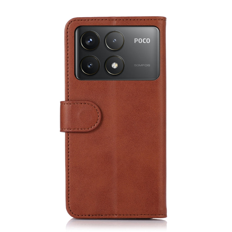 For Xiaomi Redmi K70 5G / K70 Pro 5G Cow Texture Leather Phone Case(Brown) - K70 Cases by PMC Jewellery | Online Shopping South Africa | PMC Jewellery | Buy Now Pay Later Mobicred