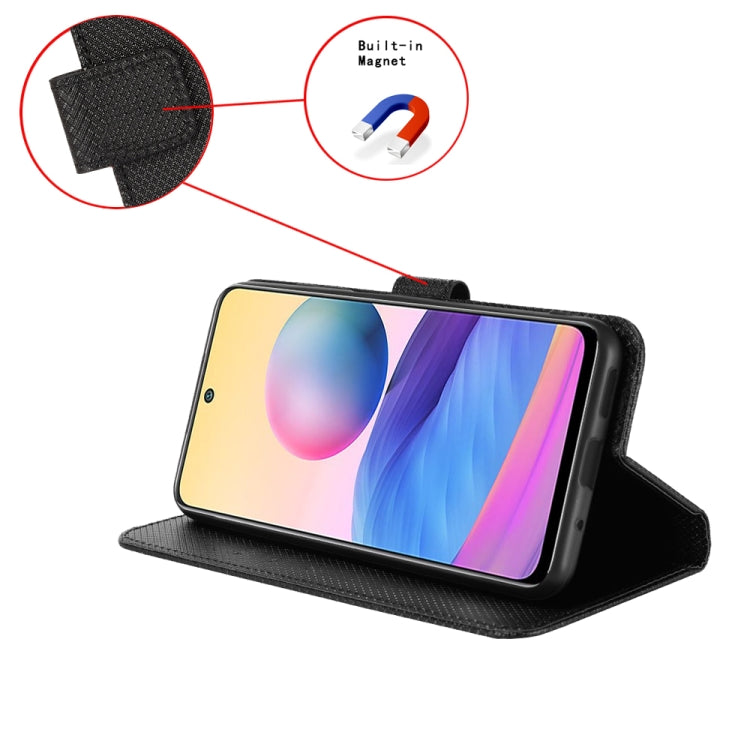 For Sony Xperia 1 VI 2024 Diamond Texture Leather Phone Case(Black) - free shipping - PMC Jewellery - Order now!