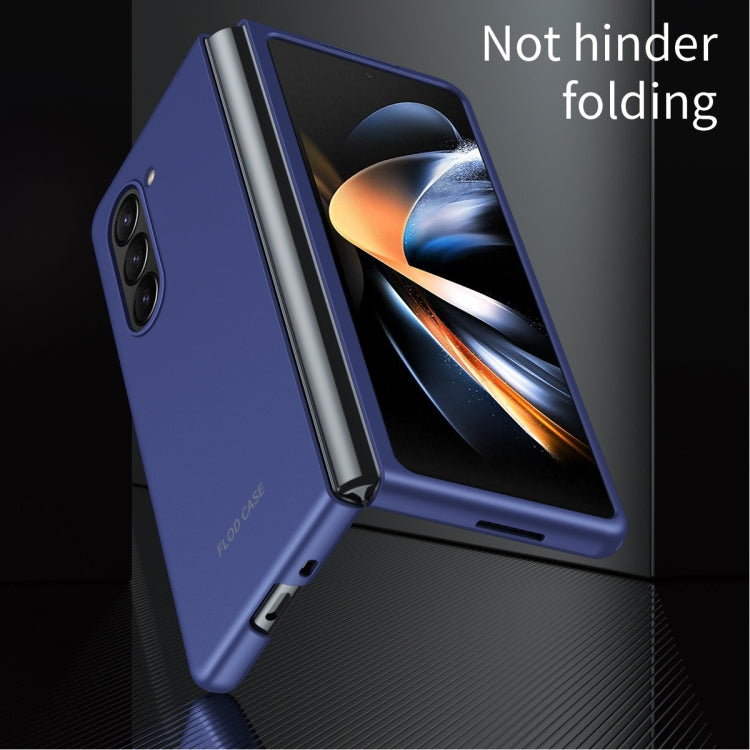 For Samsung Galaxy Z Fold5 Skin Feel Shockproof PC Fold Protective Phone Case(Green) - Galaxy Z Fold5 Cases by PMC TechLife | Online Shopping South Africa | PMC TechLife