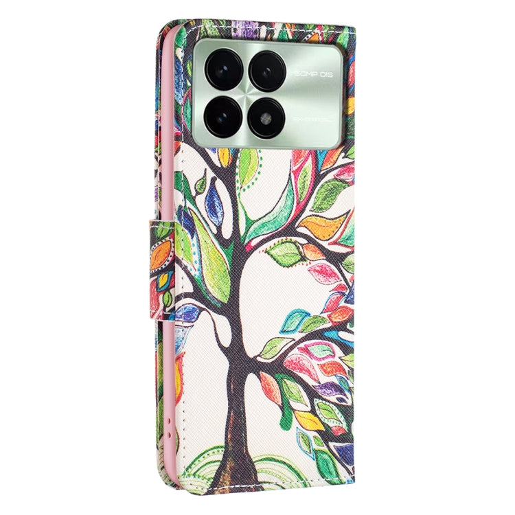 For Xiaomi Redmi K70 / K70 Pro Colored Drawing Pattern Leather Phone Case(Tree Life) - K70 Pro Cases by PMC Jewellery | Online Shopping South Africa | PMC Jewellery | Buy Now Pay Later Mobicred