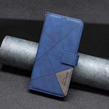 For Google Pixel 9 Pro Magnetic Buckle Rhombus Texture Leather Phone Case(Blue) - Google Cases by PMC Jewellery | Online Shopping South Africa | PMC Jewellery | Buy Now Pay Later Mobicred