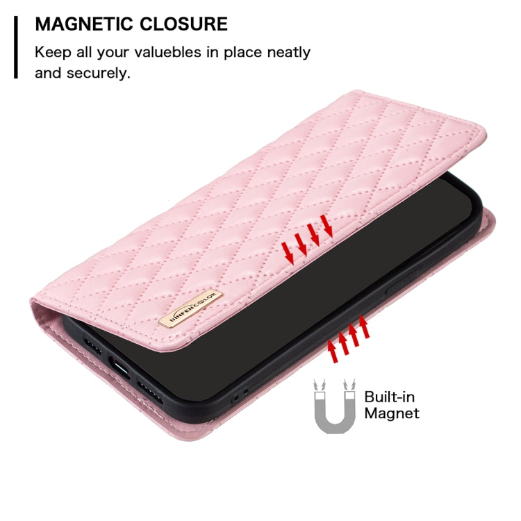 For Xiaomi Redmi K70 / K70 Pro Diamond Lattice Magnetic Leather Flip Phone Case(Pink) - K70 Pro Cases by PMC Jewellery | Online Shopping South Africa | PMC Jewellery | Buy Now Pay Later Mobicred