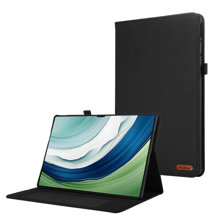 For Huawei MatePad Pro 13.2 Fabric Leather Tablet Case(Black) - free shipping - PMC TechLife - Order now!