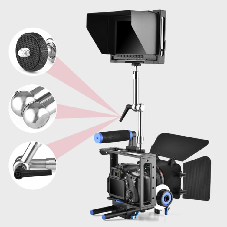 YELANGU A78 Stainless Steel Adjustable Friction Articulating Magic Arm, Size:7 inch - Camera Gimbal by YELANGU | Online Shopping South Africa | PMC TechLife | Buy Now Pay Later Mobicred