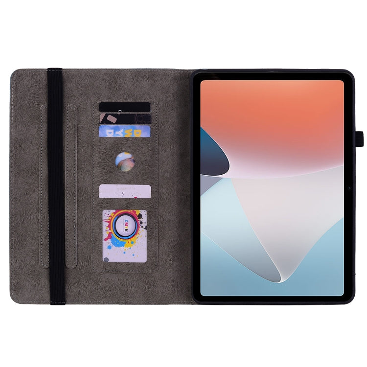 For OPPO Pad Air Butterfly Rose Embossed Leather Tablet Case(Rose Red) - OPPO by PMC TechLife | Online Shopping South Africa | PMC TechLife | Buy Now Pay Later Mobicred