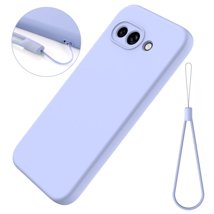 For Google Pixel 9a Pure Color Liquid Silicone Shockproof Phone Case(Purple) - free shipping - PMC TechLife - Order now!