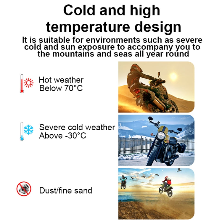 Front Rear Wheel Tire Pressure Temperature Monitoring Sensor(Black) - Electrical System by PMC TechLife | Online Shopping South Africa | PMC TechLife | Buy Now Pay Later Mobicred