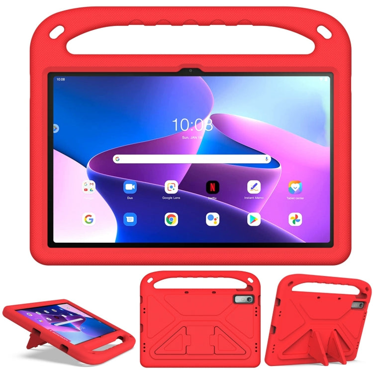 For Lenovo Tab P11 Gen 2 11.5 Handle EVA Shockproof Tablet Case with Holder(Red) - Lenovo by PMC TechLife | Online Shopping South Africa | PMC TechLife | Buy Now Pay Later Mobicred