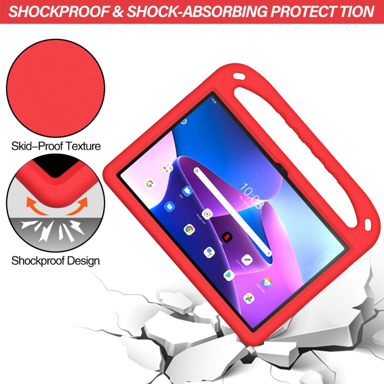For Lenovo Tab P11 Gen 2 11.5 Handle EVA Shockproof Tablet Case with Holder(Red) - Lenovo by PMC TechLife | Online Shopping South Africa | PMC TechLife | Buy Now Pay Later Mobicred