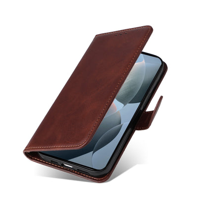 For Xiaomi Redmi K70 / K70 Pro Classic Calf Texture Flip Leather Phone Case(Brown) - K70 Pro Cases by PMC Jewellery | Online Shopping South Africa | PMC Jewellery | Buy Now Pay Later Mobicred