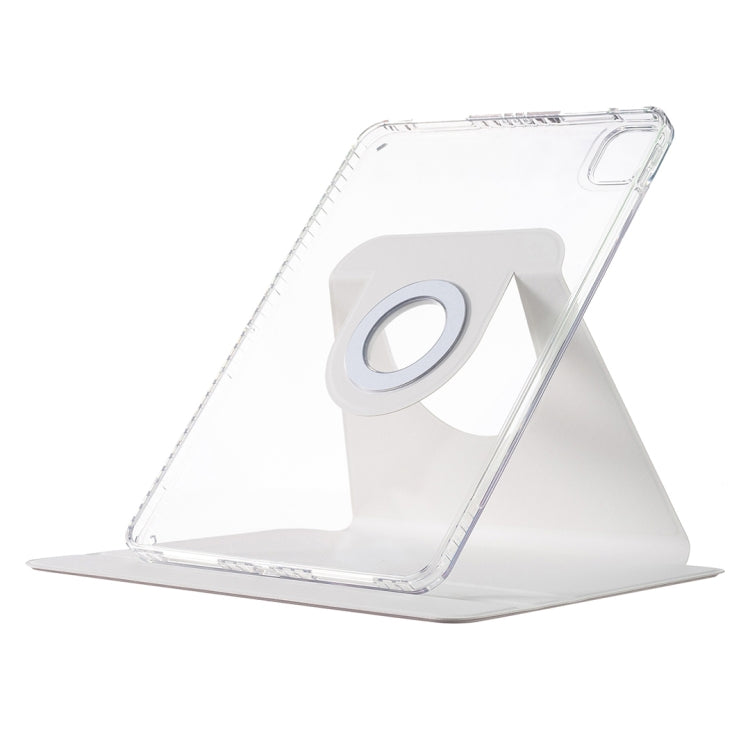For iPad Pro 11 2024 Magnetic Split Leather Smart Tablet Case(White) - iPad Pro 11 2024 Cases by PMC TechLife | Online Shopping South Africa | PMC TechLife | Buy Now Pay Later Mobicred
