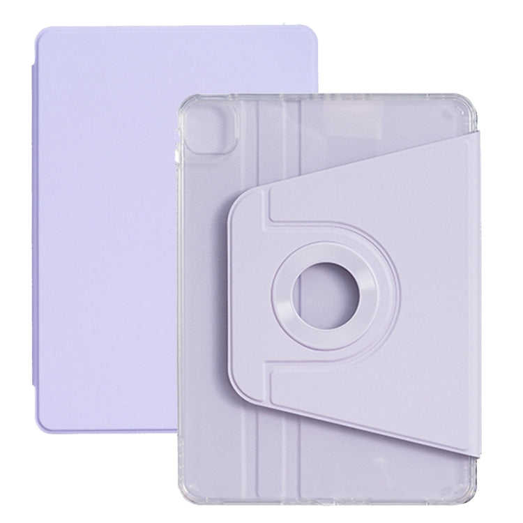 For iPad Pro 13 2024 Magnetic Split Leather Smart Tablet Case(Purple) - iPad Pro 13 2024 Cases by PMC TechLife | Online Shopping South Africa | PMC TechLife | Buy Now Pay Later Mobicred