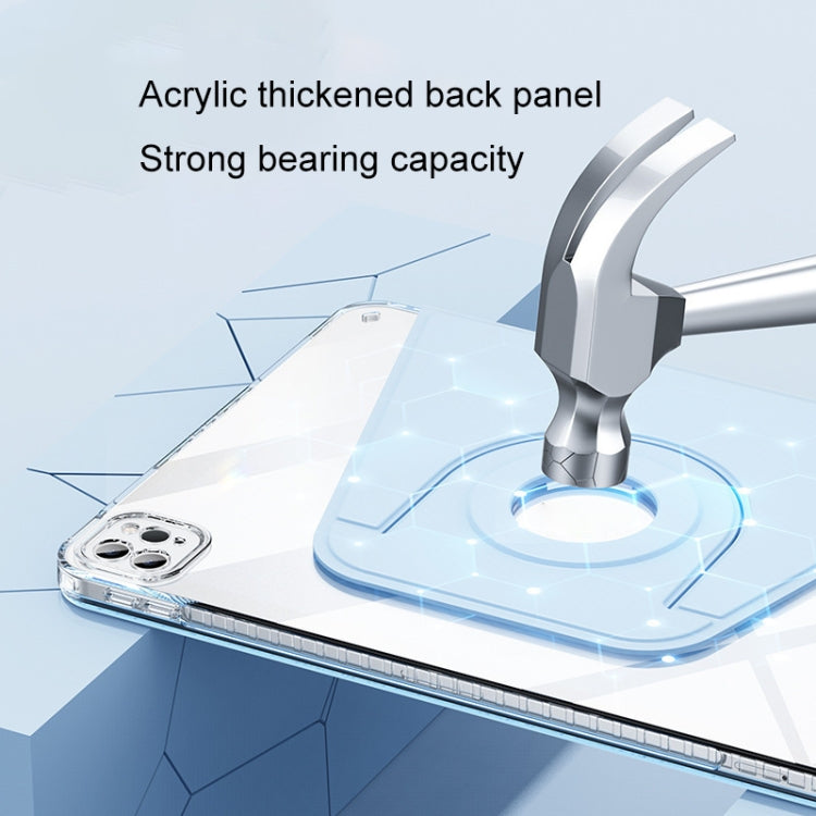For iPad Air 11 2024 Magnetic Split Leather Smart Tablet Case(Sky Blue) - iPad Air 11 2024 Cases by PMC TechLife | Online Shopping South Africa | PMC TechLife | Buy Now Pay Later Mobicred