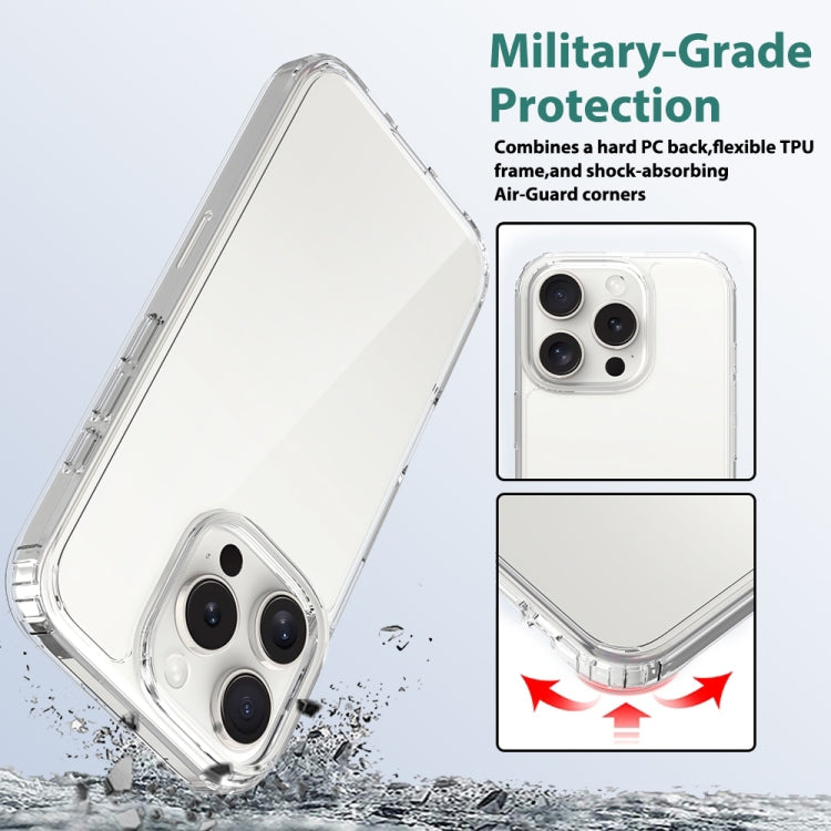 For iPhone 16 Pro Scratchproof Acrylic TPU Phone Case(Transparent) - iPhone 16 Pro Cases by PMC TechLife | Online Shopping South Africa | PMC TechLife | Buy Now Pay Later Mobicred