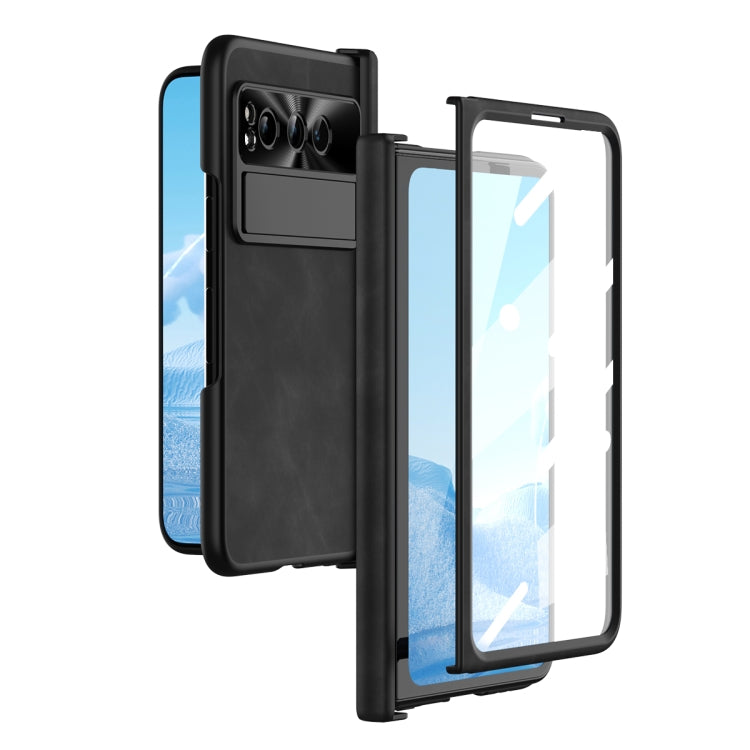 For Google Pixel Fold Napa Texture All-inclusive Phone Case(Black) - free shipping - PMC TechLife - Order now!