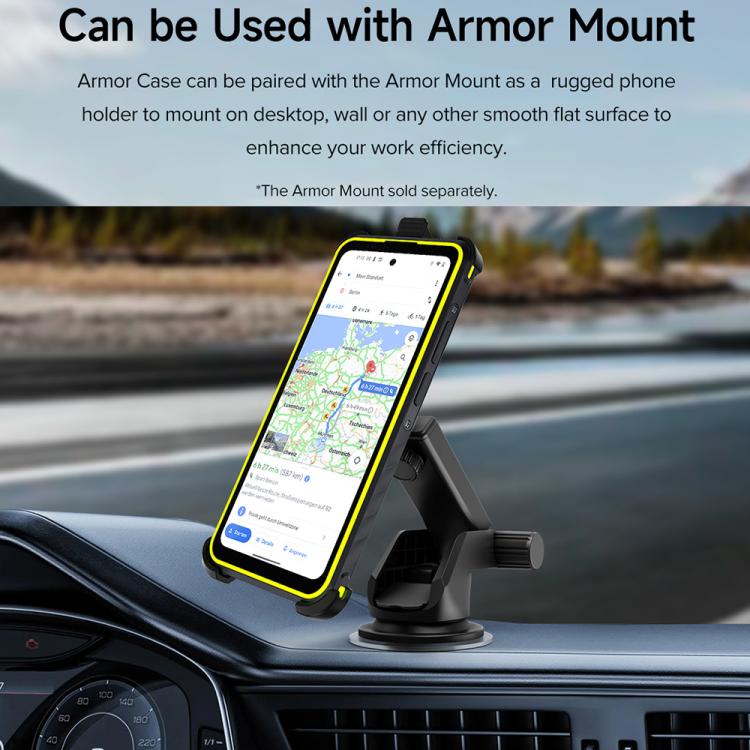 For Ulefone Armor X31 / X31 Pro Ulefone Back Clip Phone Case with Carabiner(Black) - free shipping - PMC TechLife - Order now!