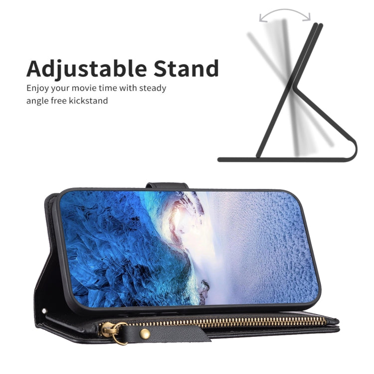 For Google Pixel 7 9 Card Slots Zipper Wallet Leather Flip Phone Case(Black) - free shipping - PMC TechLife - Order now!