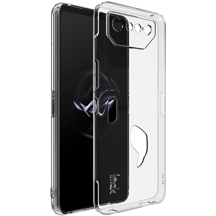 For Asus ROG Phone 7 IMAK UX-10 Series Transparent Shockproof TPU Phone Case(Transparent) - ASUS Cases by imak | Online Shopping South Africa | PMC Jewellery