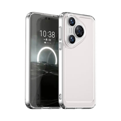 For Huawei Pura 70 Candy Series TPU Phone Case(Transparent) - Huawei Cases by PMC Jewellery | Online Shopping South Africa | PMC Jewellery | Buy Now Pay Later Mobicred