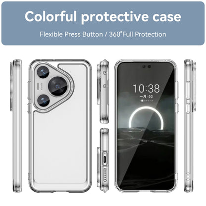 For Huawei Pura 70 Pro+ Candy Series TPU Phone Case(Transparent) - Huawei Cases by PMC Jewellery | Online Shopping South Africa | PMC Jewellery | Buy Now Pay Later Mobicred