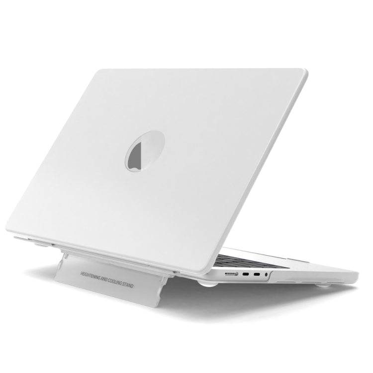 For Macbook Air 13.3 inch A1466 / A1369 Frosted Translucent Laptop Protective Case(Light Grey) - MacBook Air Cases by PMC Jewellery | Online Shopping South Africa | PMC Jewellery | Buy Now Pay Later Mobicred