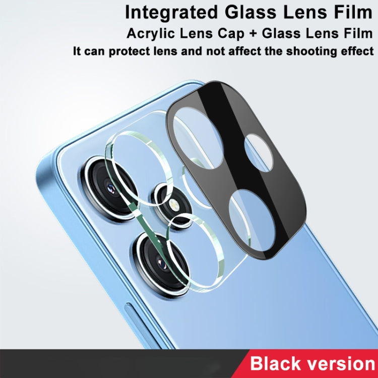 For Xiaomi Redmi 12 5G Global/Note 12R 5G imak High Definition Integrated Glass Lens Film Black Version - For Xiaomi by imak | Online Shopping South Africa | PMC Jewellery | Buy Now Pay Later Mobicred