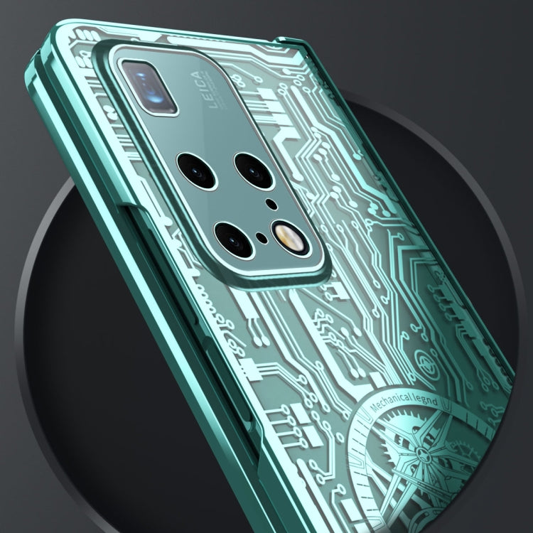 For Huawei Mate X2 Mechanical Legend Integrated Electroplating All-inclusive Phone Case(Rose Gold) - Huawei Cases by PMC TechLife | Online Shopping South Africa | PMC TechLife | Buy Now Pay Later Mobicred