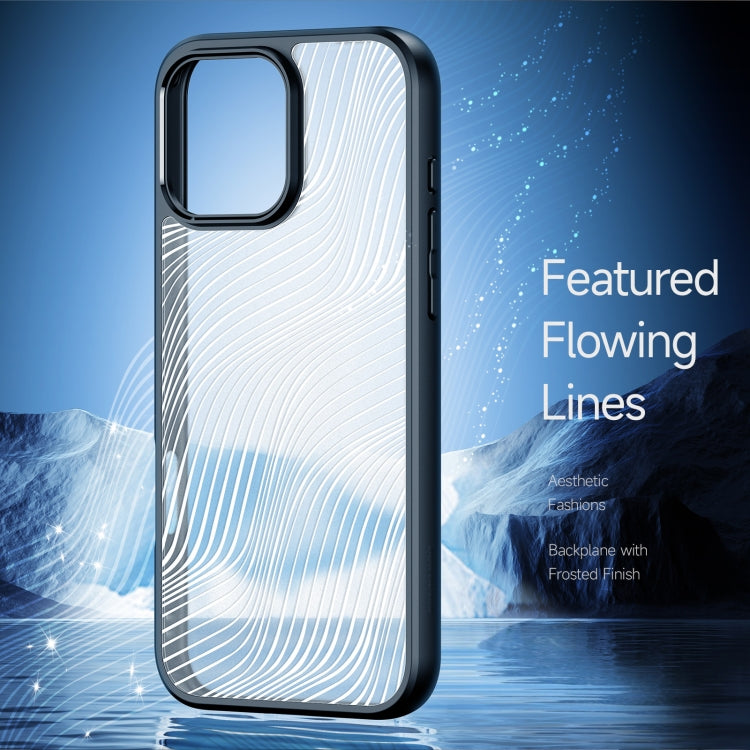 For iPhone 16 Pro DUX DUCIS Aimo Series  Frosted Feel Phone Case(Black) - iPhone 16 Pro Cases by DUX DUCIS | Online Shopping South Africa | PMC Jewellery | Buy Now Pay Later Mobicred