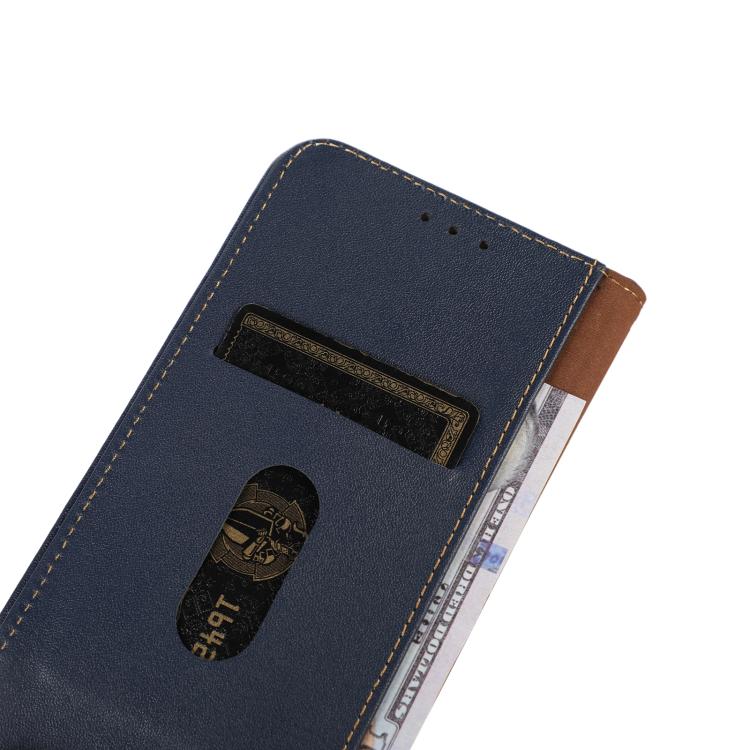 For iPhone 17 Air KHAZNEH Nappa Top Layer Cowhide Leather Phone Case(Blue) - free shipping - PMc TechLife - Order now!