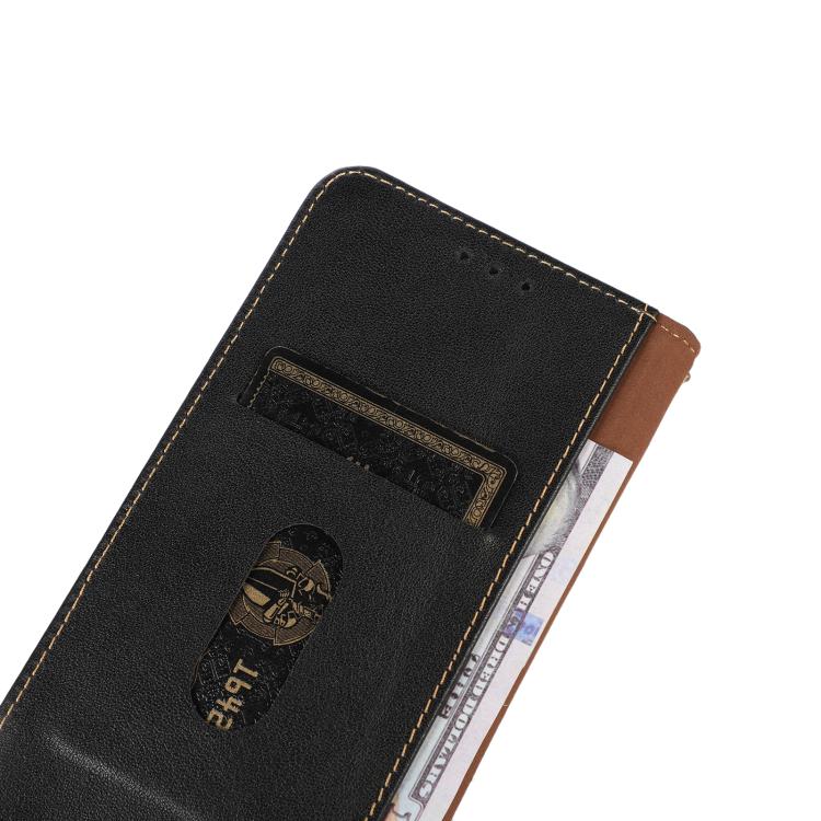 For iPhone 17 Pro KHAZNEH Nappa Top Layer Cowhide Leather Phone Case(Black) - free shipping - PMc TechLife - Order now!