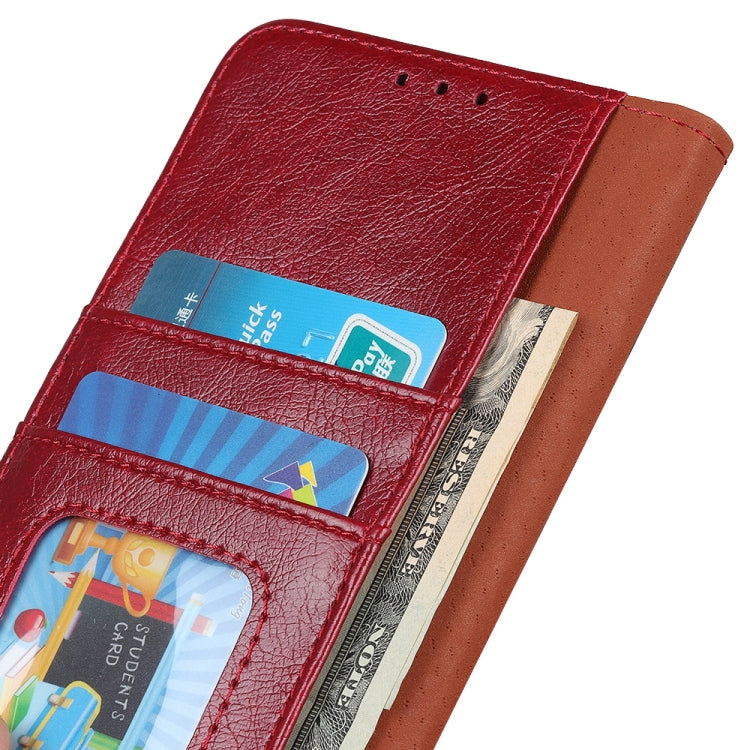 For iPhone 16 Plus Nappa Texture Leather Case(Red) - iPhone 16 Plus Cases by PMC TechLife | Online Shopping South Africa | PMC TechLife | Buy Now Pay Later Mobicred