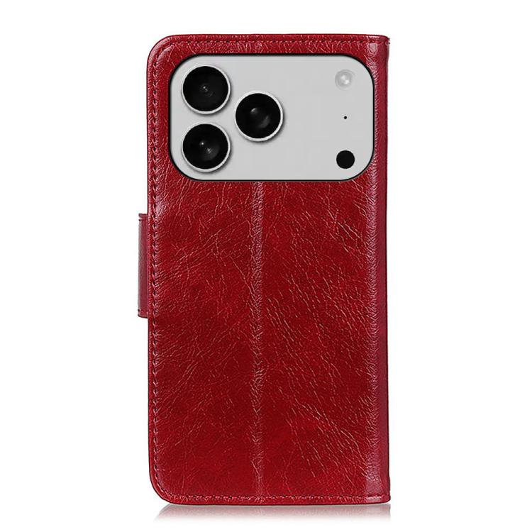 For iPhone 17 Pro Max Nappa Texture Leather Case(Red) - free shipping - PMc TechLife - Order now!