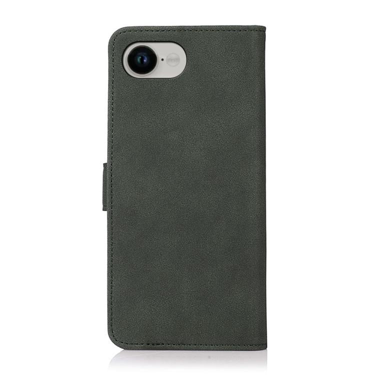 For iPhone 16e KHAZNEH Matte Texture Leather Phone Case(Green) - iPhone 16e Cases by PMC TechLife | Online Shopping South Africa | PMC TechLife | Buy Now Pay Later Mobicred