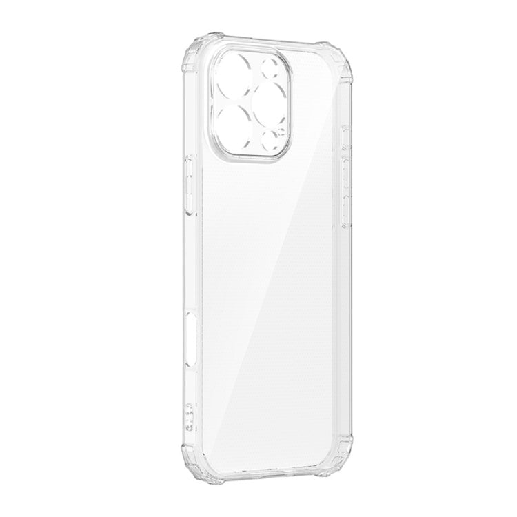 For iPhone 16 Pro Max Four-Corner Shockproof Clear TPU Phone Case(Transparent) - iPhone 16 Pro Max Cases by PMC TechLife | Online Shopping South Africa | PMC TechLife | Buy Now Pay Later Mobicred