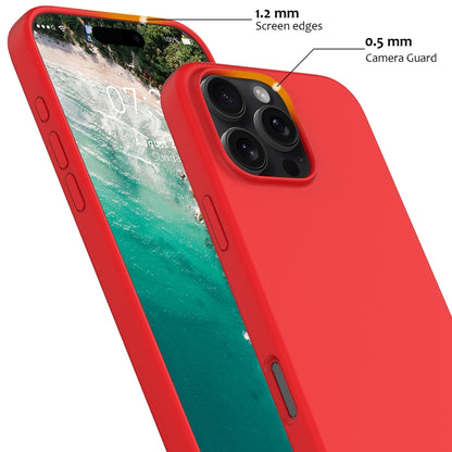 For iPhone 16 Pro Shockproof Silicone Magsafe Phone Case(Red) - iPhone 16 Pro Cases by PMC Jewellery | Online Shopping South Africa | PMC Jewellery | Buy Now Pay Later Mobicred