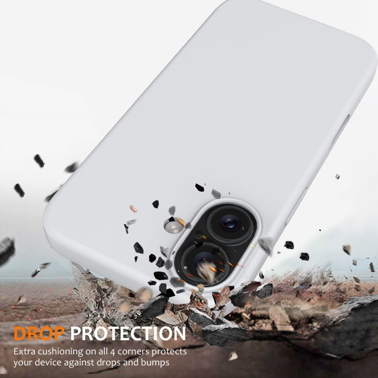 For iPhone 16 Plus Shockproof Silicone Magsafe Phone Case(White) - iPhone 16 Plus Cases by PMC TechLife | Online Shopping South Africa | PMC TechLife | Buy Now Pay Later Mobicred