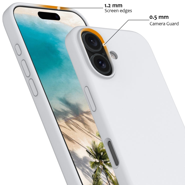 For iPhone 16 Plus Shockproof Silicone Magsafe Phone Case(White) - iPhone 16 Plus Cases by PMC TechLife | Online Shopping South Africa | PMC TechLife | Buy Now Pay Later Mobicred