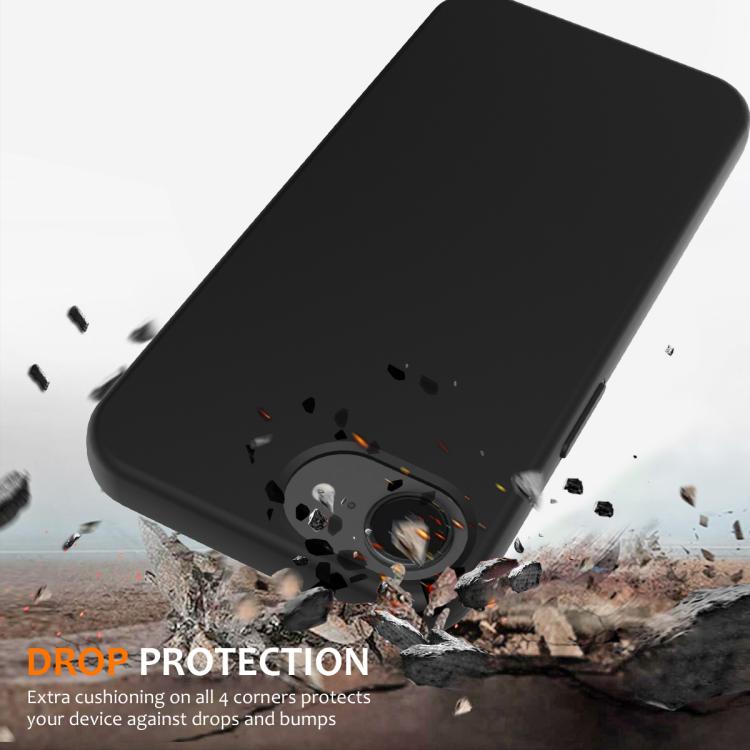 For iPhone 16e Shockproof Silicone Magsafe Phone Case(Black) - free shipping - PMC TechLife - Order now!