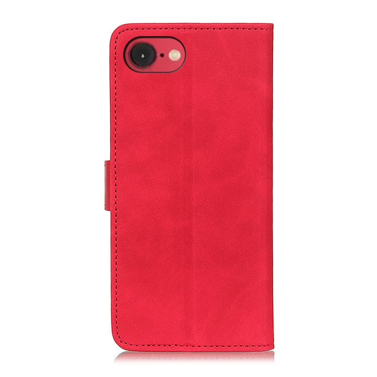 For iPhone 16e KHAZNEH Retro Texture Leather Phone Case(Red) - iPhone 16e Cases by PMC TechLife | Online Shopping South Africa | PMC TechLife | Buy Now Pay Later Mobicred