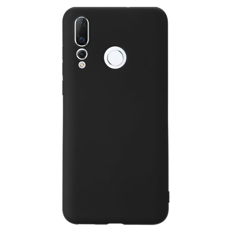 For Huawei nova 4 Shockproof Frosted TPU Protective Case(Black) - Huawei Cases by PMC Jewellery | Online Shopping South Africa | PMC Jewellery